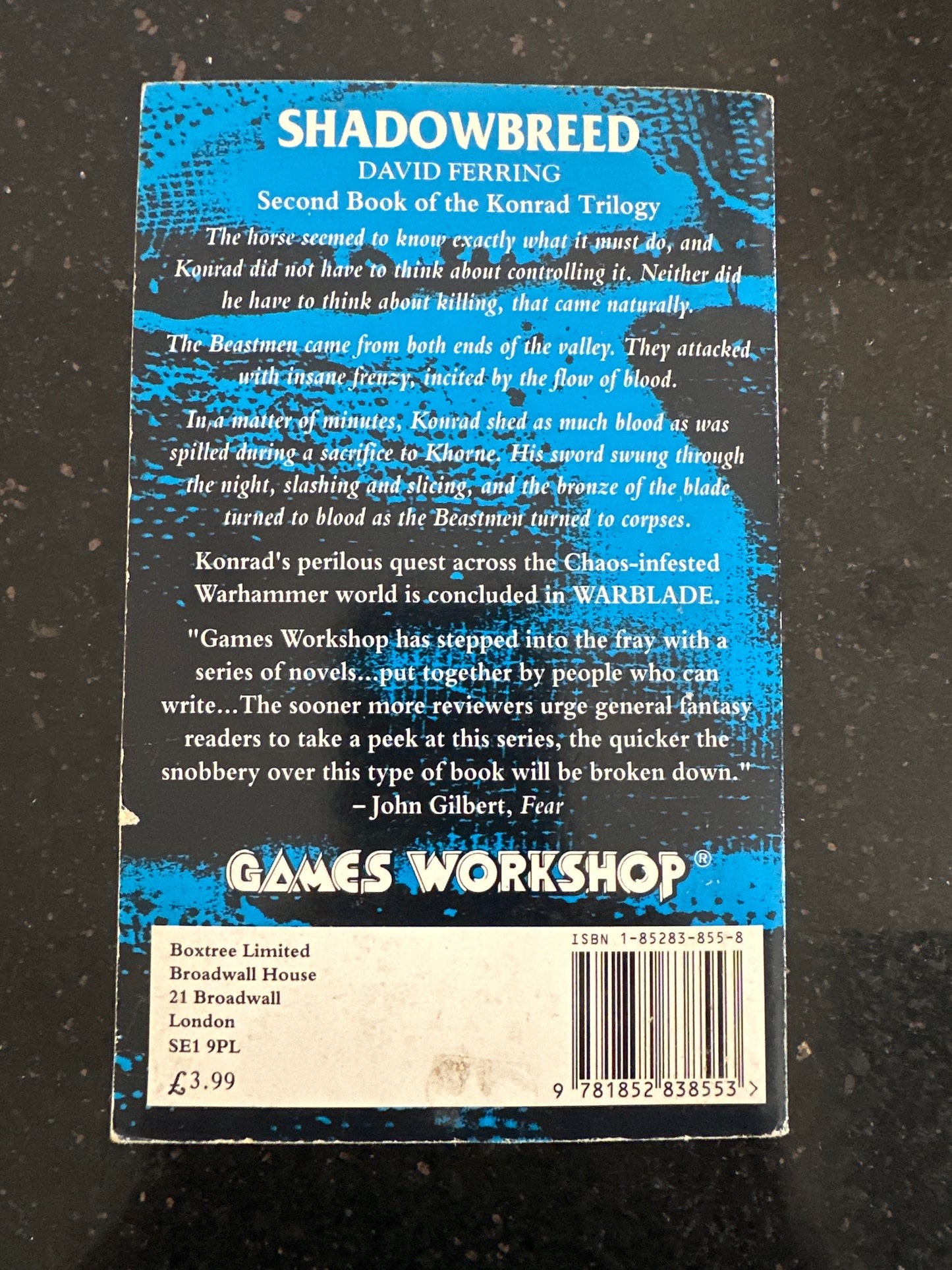 Warhammer: Shadowbreed - RPG RELIQUARY