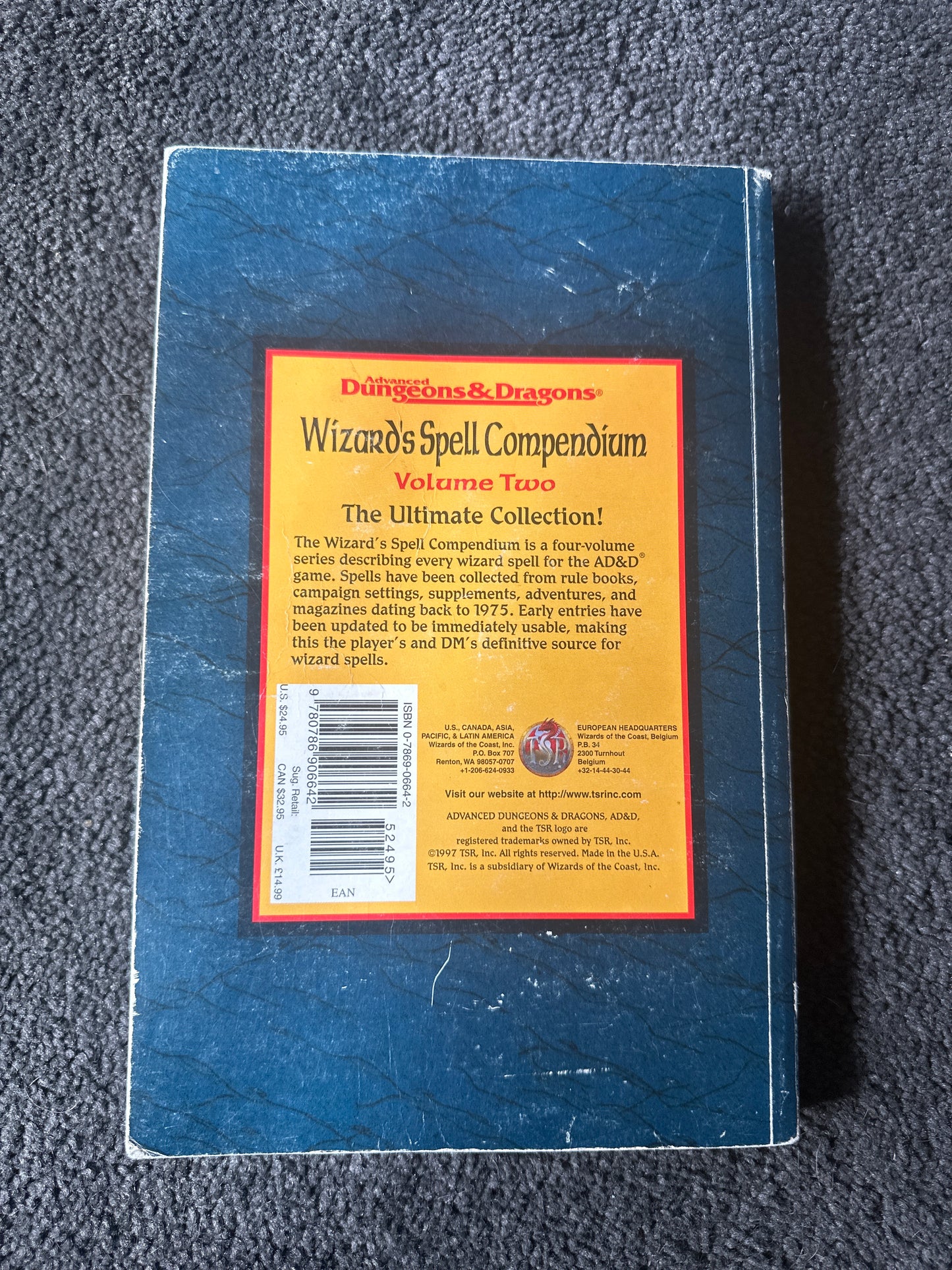 WIZARD'S SPELL COMPENDIUM II