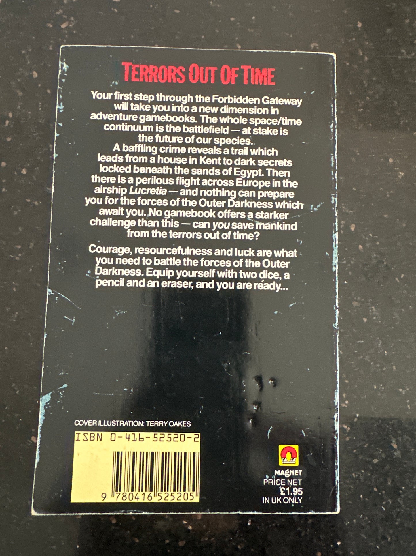 Terrors Out of Time - A Magnet Book (Fiction Anthology) - RPG RELIQUARY