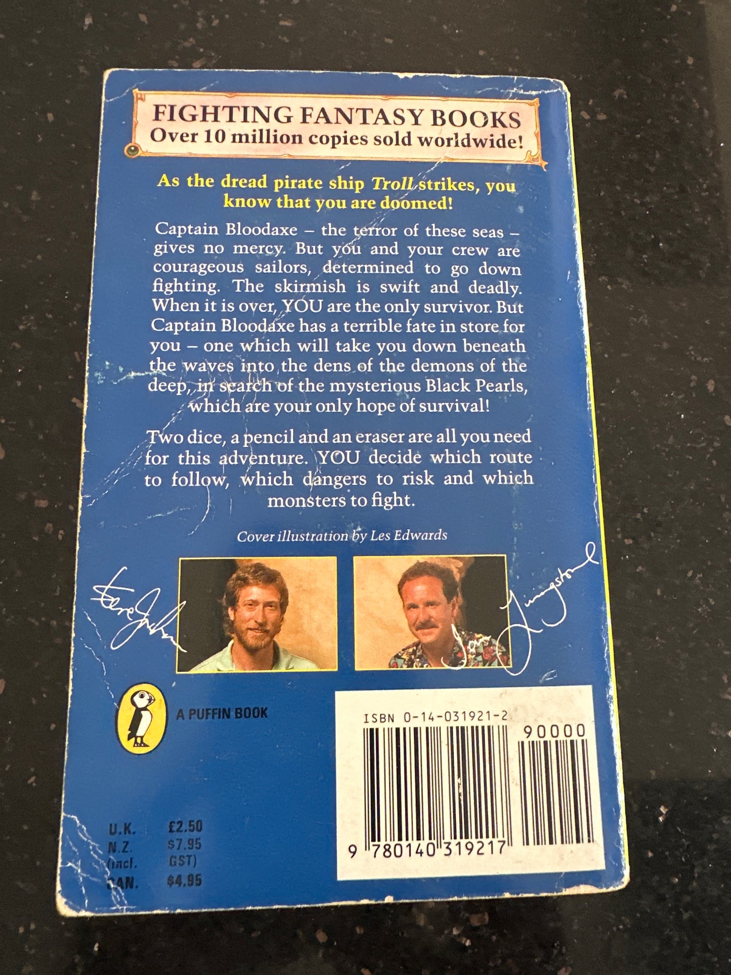 Fighting Fantasy 19 - Demons of the Deep (Gamebook) b - RPG RELIQUARY