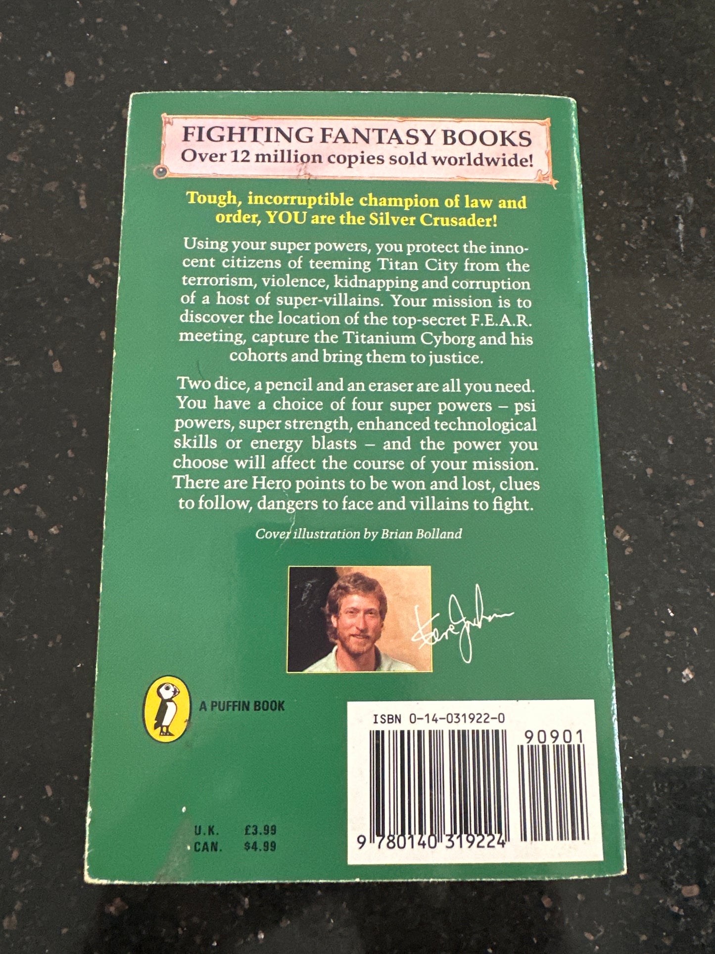 Fighting Fantasy 17 - Appointment with F.E.A.R. (Gamebook) - RPG RELIQUARY