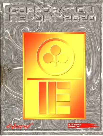 CYBERPUNK - CORPORATION REPORT 2020 - CP3111 - RPG RELIQUARY