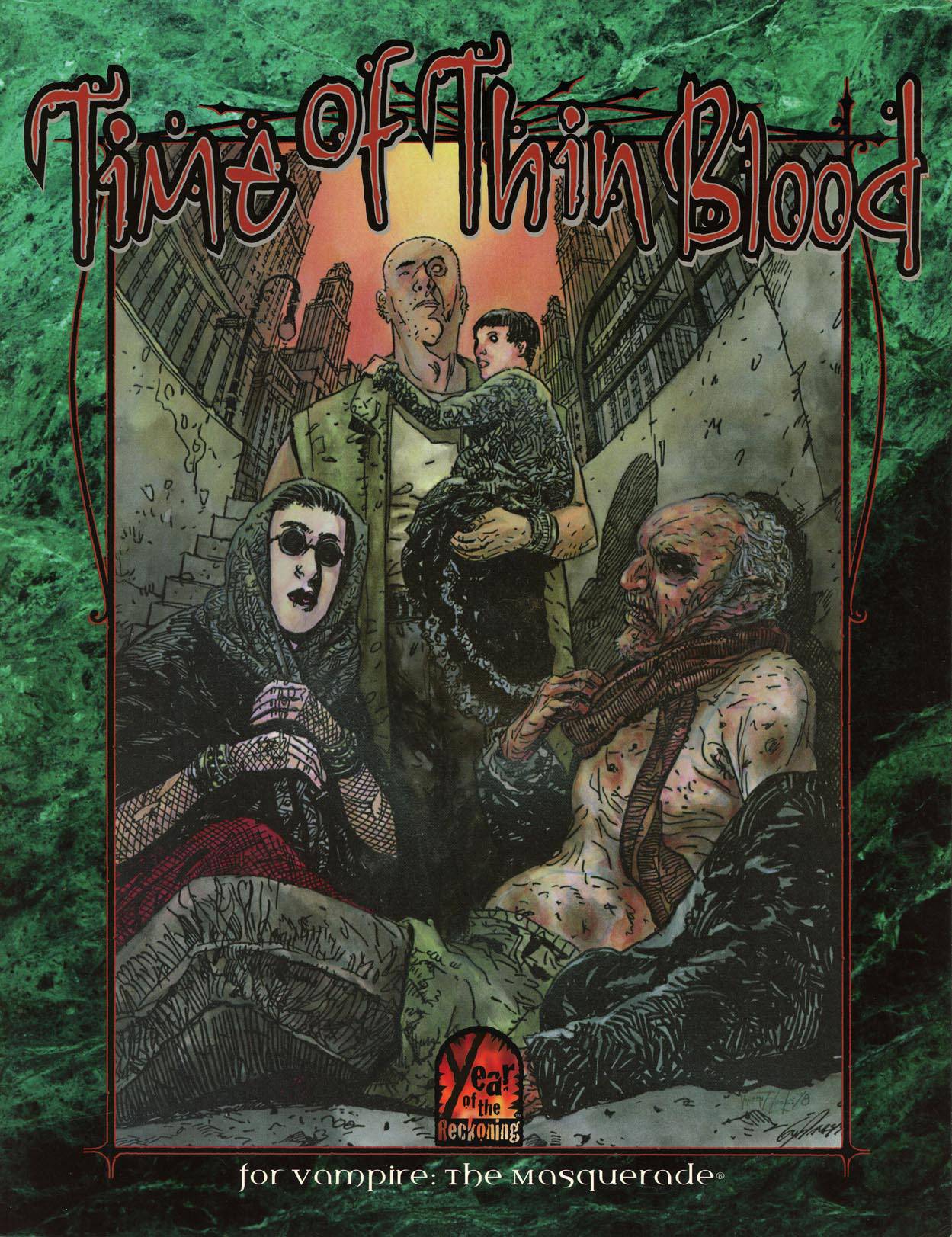 VAMPIRE: THE MASDQUERDE - TIME OF THIN BLOOD - WW2101 - RPG RELIQUARY