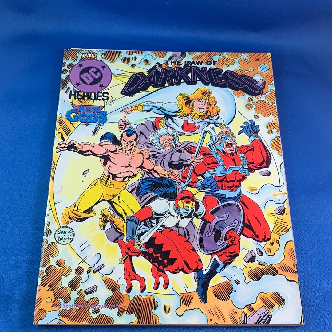 DC HEROES THE ROLEPLAYING GAME - THE LAW OF DARKNESS - 251 - RPG RELIQUARY