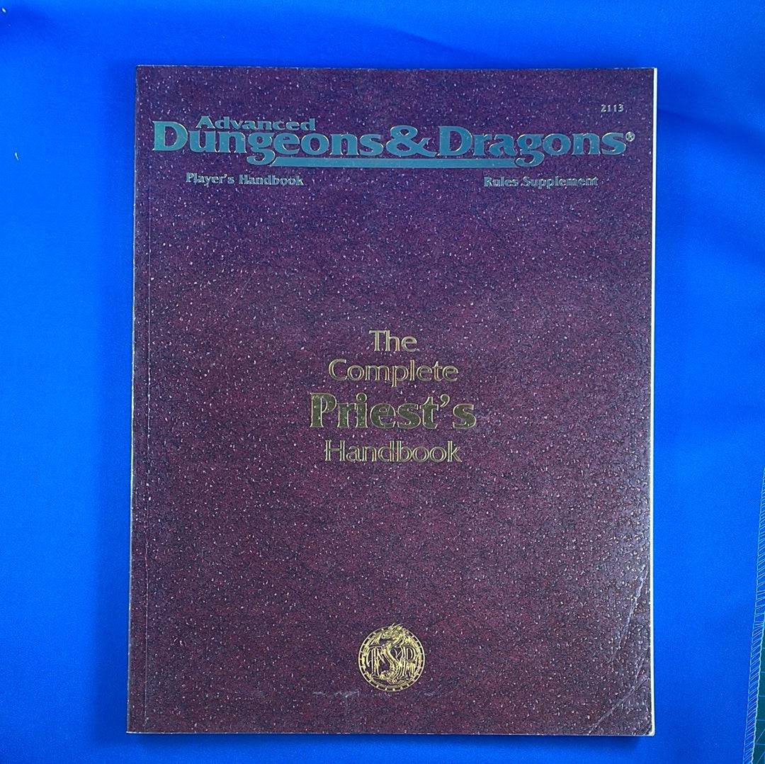 DUNGEONS & DRAGONS - THE COMPLETE PRIEST'S HANDBOOK - 2113 - RPG RELIQUARY