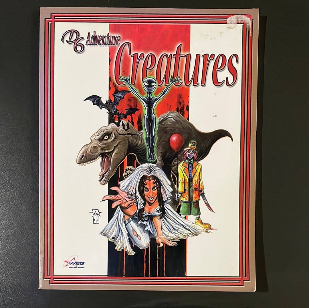 D6 ADVENTURE - CREATURES - WEG51021 WEST END GAMES - RPG RELIQUARY