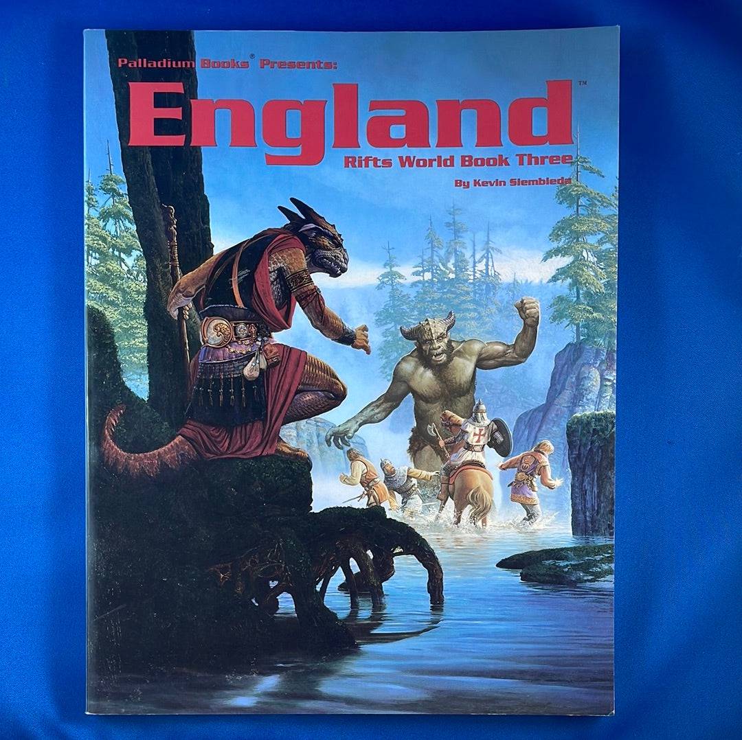 RIFTS - WORLD BOOK 3 - ENGLAND - 807 PALLADIUM BOOKS - RPG RELIQUARY