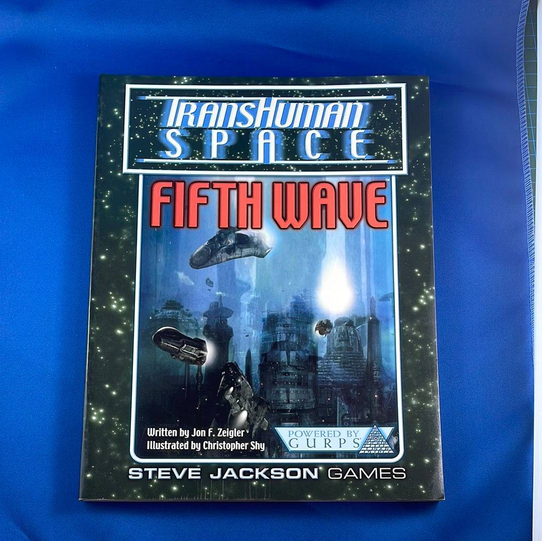 GURPS - TRANSHUMAN SPACE - FIFTH WAVE - SJG024956701 STEVE JACKSON GAMES - RPG RELIQUARY