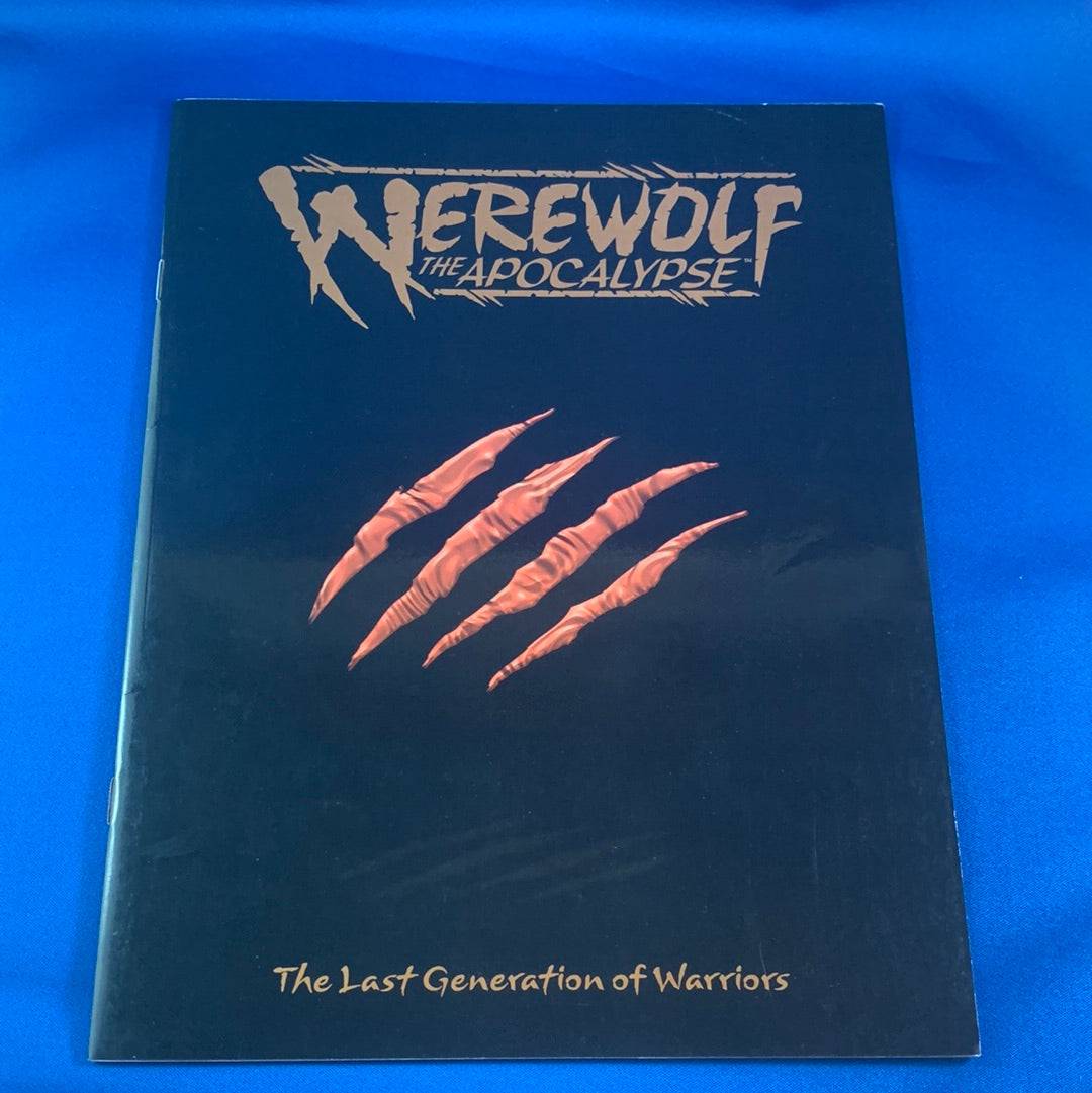 WEREWOLF THE APOCALYPSE - THE LAST GENERATION OF WARRIORS - WW-WTAAB - RPG RELIQUARY