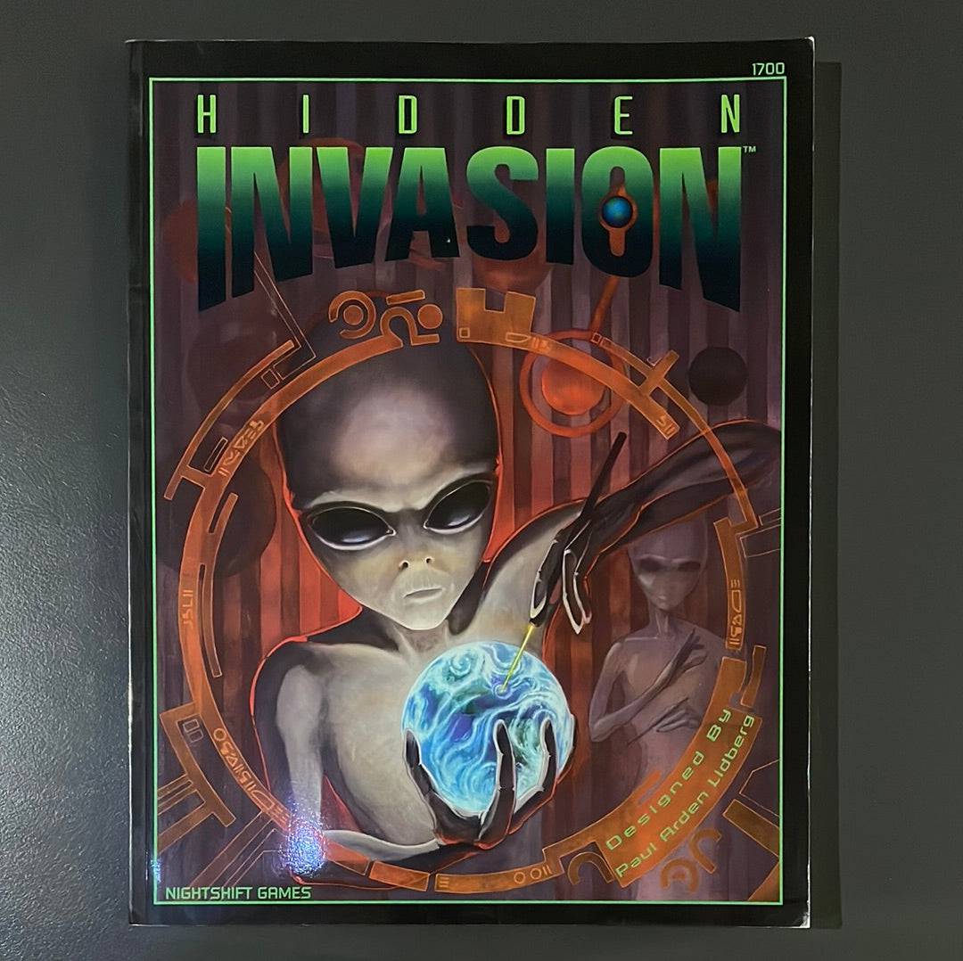 HIDDEN INVASION - FUZION PWERED - 1700 NIGHTSHIFT GAMES - RPG RELIQUARY