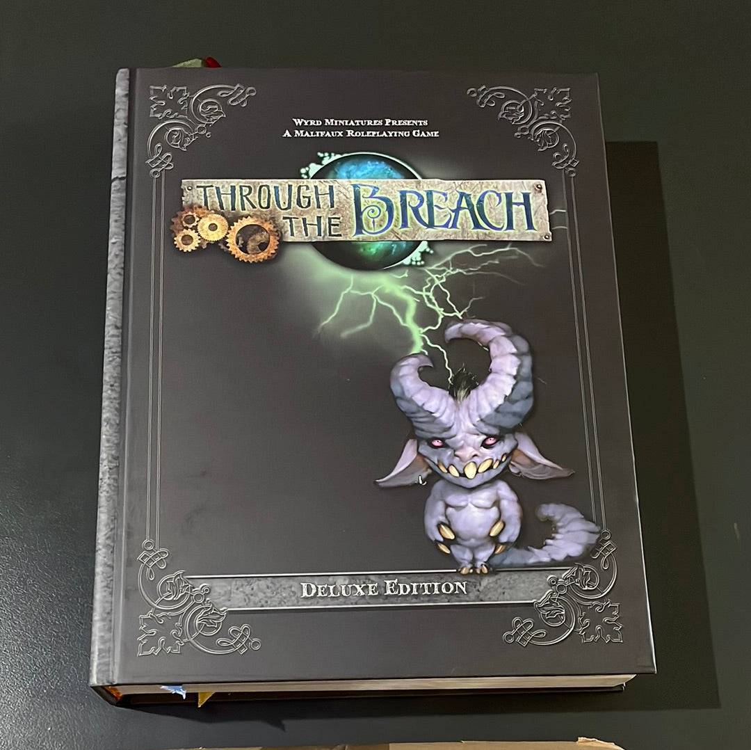 THROUGH THE BREACH - FATEMASTERS ALMANAC &THE FATED ALMANAC - DELUXE EDITION KICKSTARTER EXCLUSIVE - WYR30103 WYRD - RPG RELIQUARY