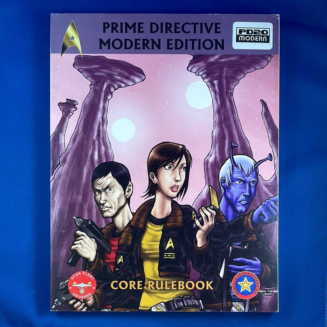 STAR TREK - PRIME DIRECTIVE - CORE RULEBOOK - 8721 - RPG RELIQUARY