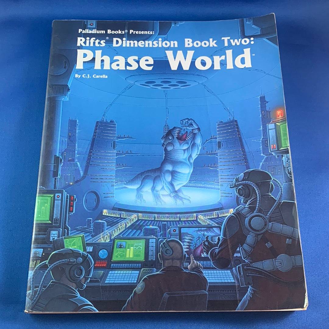 RIFTS - DIMENSION BOOK 2 - PHASE WORLD - 816 PALLADIUM BOOKS - RPG RELIQUARY