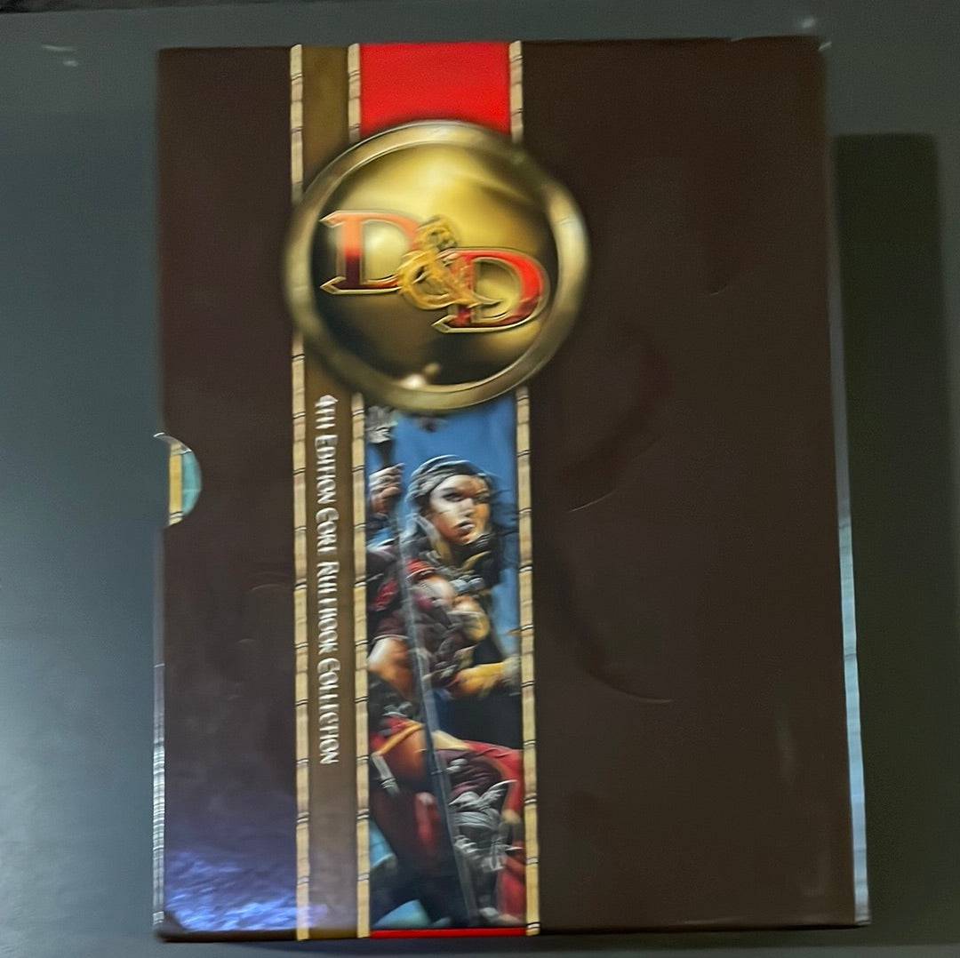 DUNGEONS & DRAGONS - SLIPCASE SET - PLAYERS HANDBOOK, DUNGEON MASTERS GUIDE & MONSTER MANUAL - 22212 4TH EDITION - RPG RELIQUARY