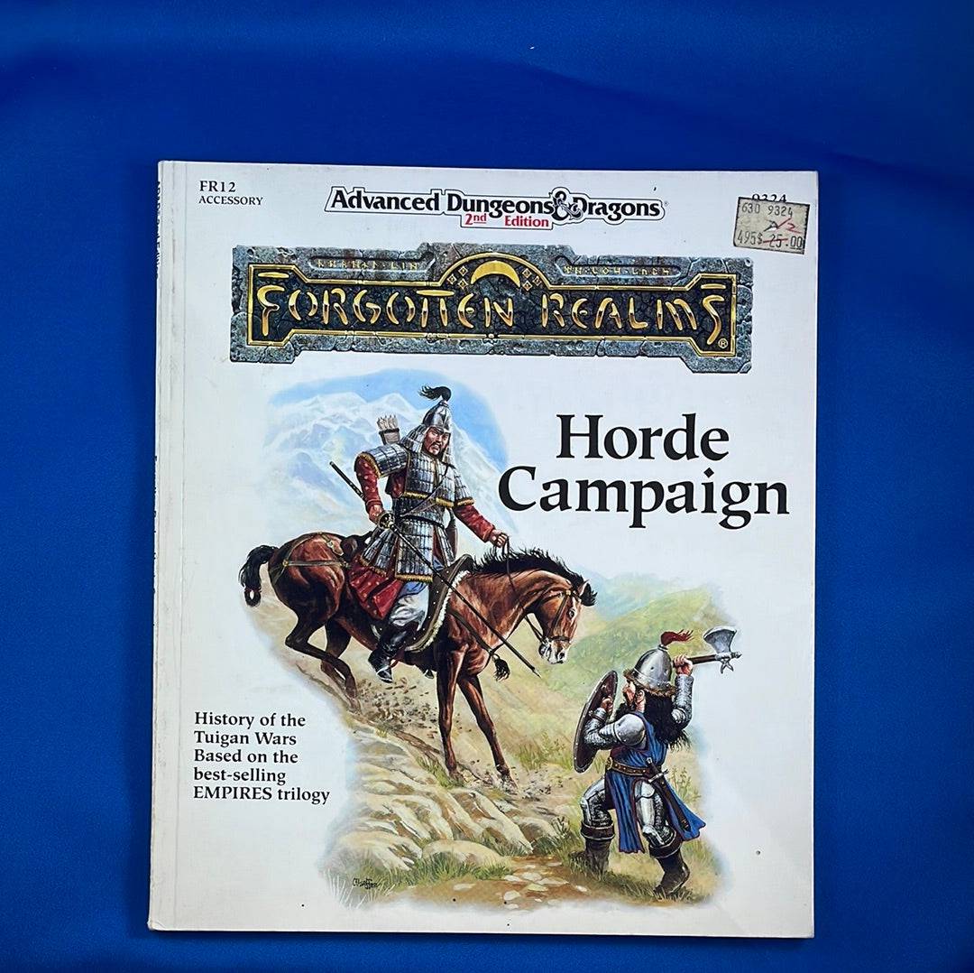 DUNGEONS & DRAGONS - FORGOTTEN REALMS: - HORDE CAMPAIGN - 9324 - RPG RELIQUARY