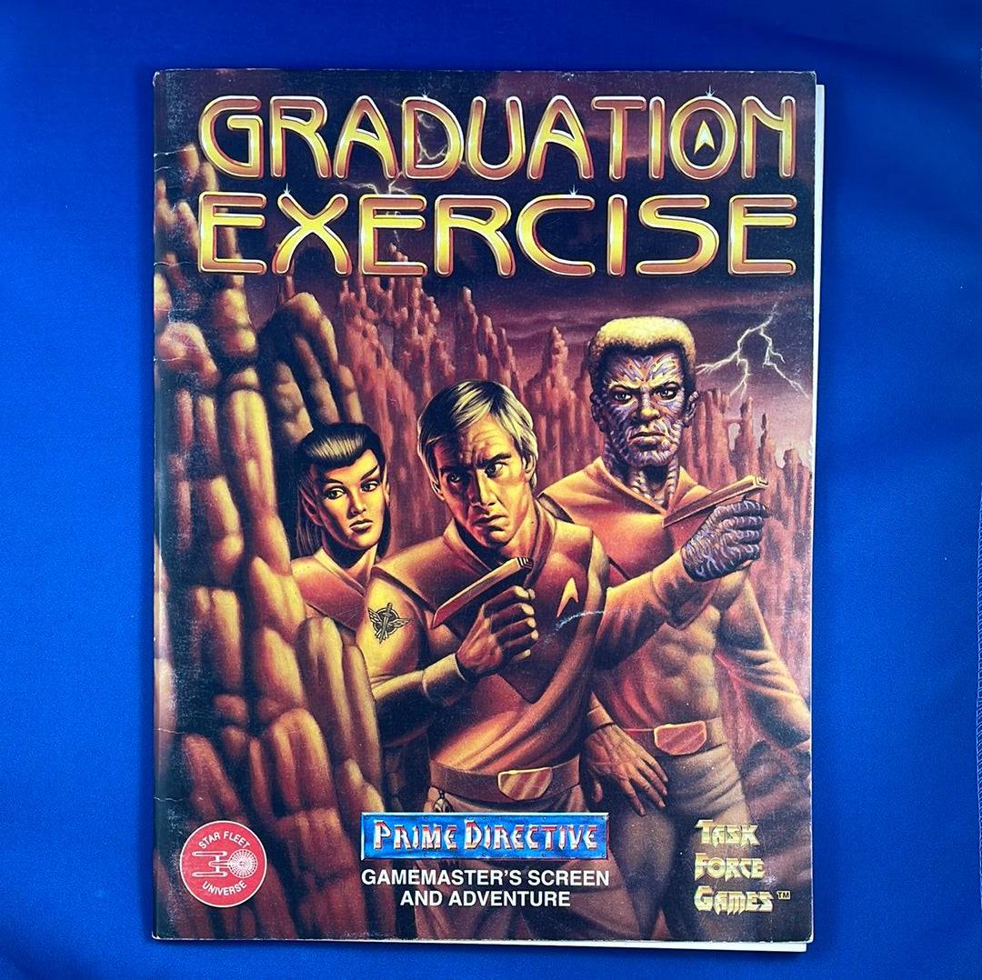 STAR TREK - PRIME DIRECTIVE - GRADUATION EXERCISE - GM SCREEN & MODULE - 5802 - RPG RELIQUARY