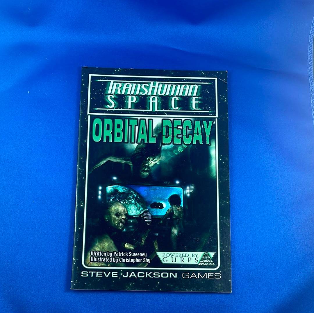 GURPS - TRANSHUMAN SPACE ORBITAL DECAY - SJG00895 - 6705 STEVE JACKSON GAMES - RPG RELIQUARY