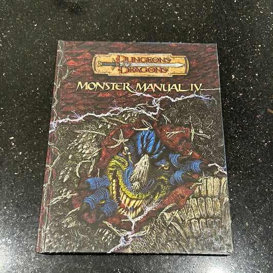 DUNGEONS & DRAGONS - MONSTER MANUAL IV - 953767200 - RPG RELIQUARY