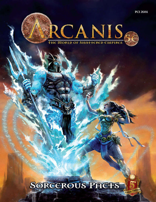 ARCANIS 5E - SORCEOUS PACTS - PCI2604 - RPG RELIQUARY