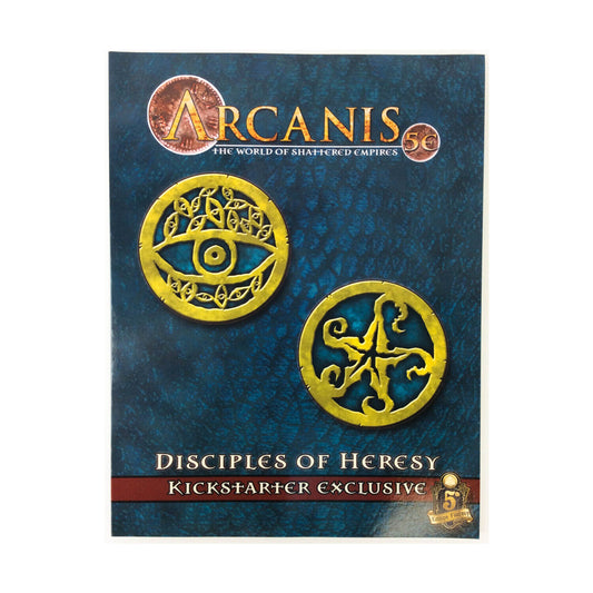 ARCANIS 5E - DISCIPLES OF HERESY: KICKSTARTER EXCLUSIVE - PCIKSEXCLUSIVE1 - RPG RELIQUARY