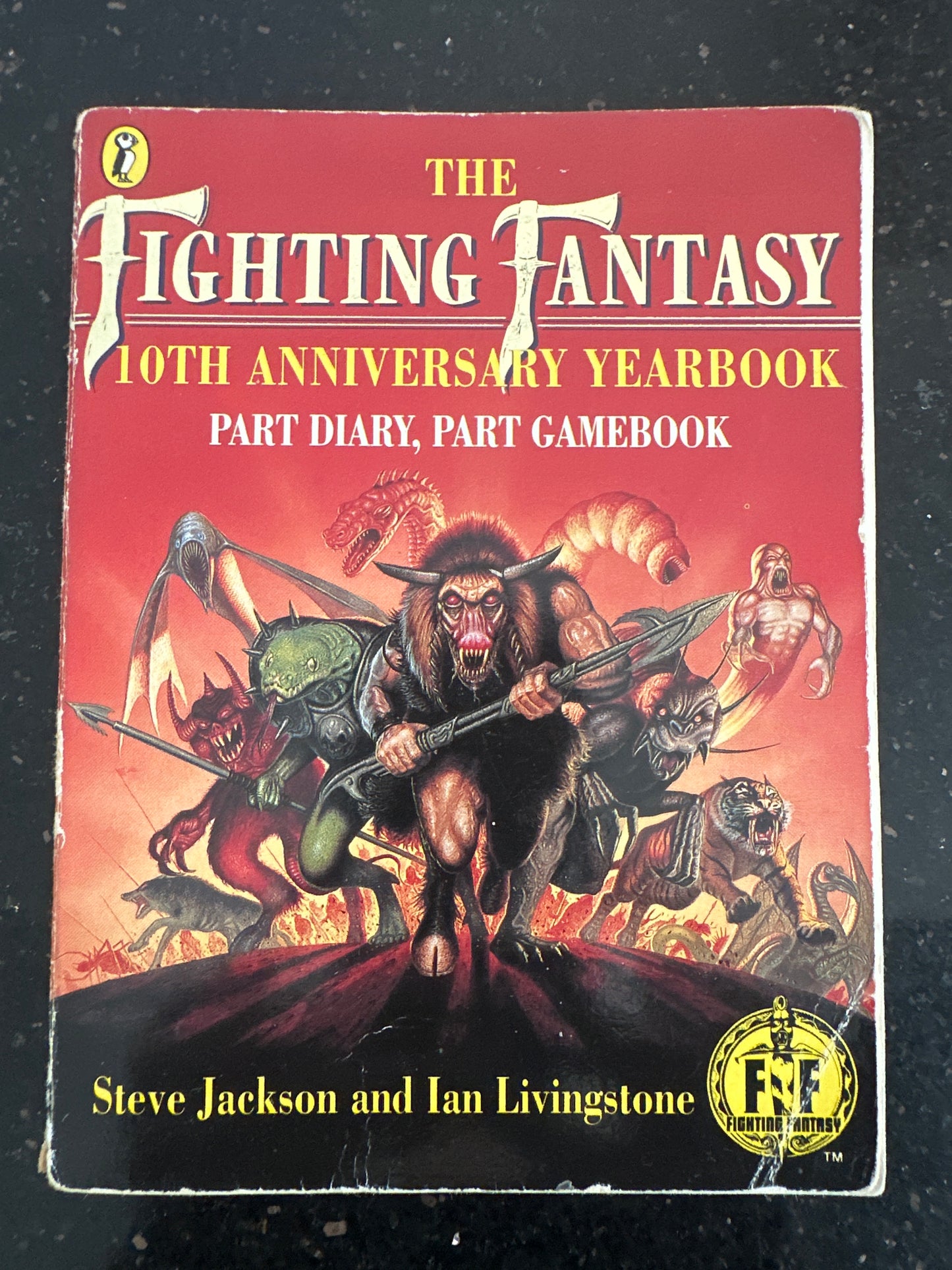 Fighting Fantasy Adventure Gamebook (Puffin Edition)