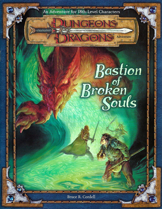DUNGEONS & DRAGONS - BASTION OF BROKEN SOULS - 88167 - RPG RELIQUARY