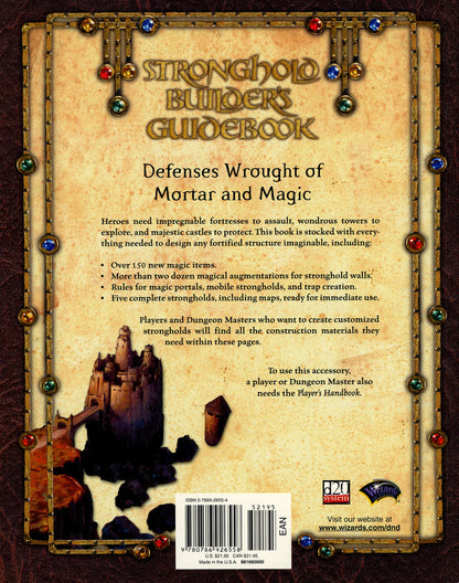 DUNGEONS & DRAGONS - STRONGHOLD BUILDER'S GUIDE - 88166 - RPG RELIQUARY