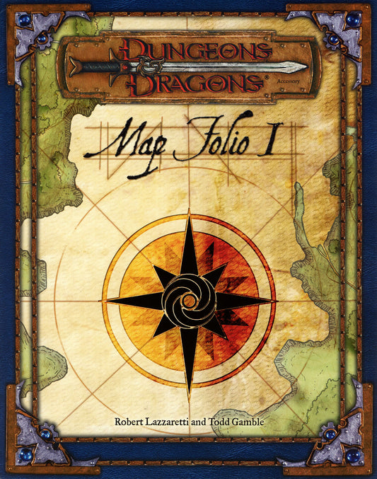 DUNGEONS & DRAGONS - MAP FOLIO: PACK 1 - 88648 - RPG RELIQUARY