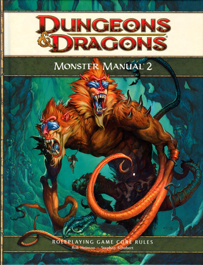 DUNGEONS & DRAGONS - MONSTER MANUAL 2 - 23966 - RPG RELIQUARY