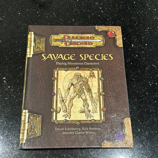 DUNGEONS & DRAGONS - SAVAGE SPECIES - 881580000 - RPG RELIQUARY