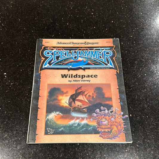 DUNGEONS & DRAGONS - SPELLJAMMER - WILDSPACE - LAMINATED - 9273 - RPG RELIQUARY