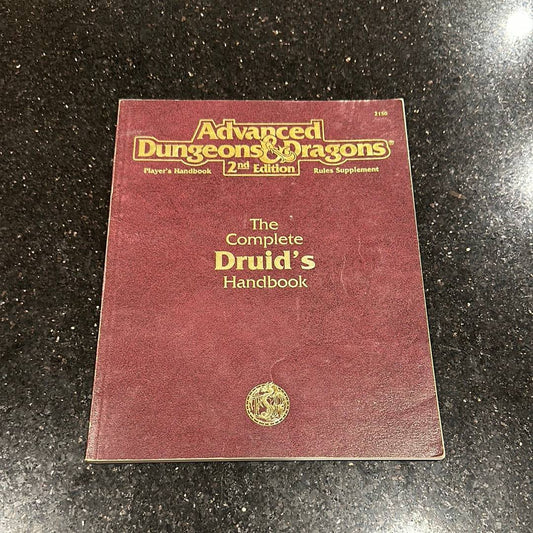 DUNGEONS & DRAGONS - THE COMPLETE DRUIDS HANDBOOK - 2150 - RPG RELIQUARY