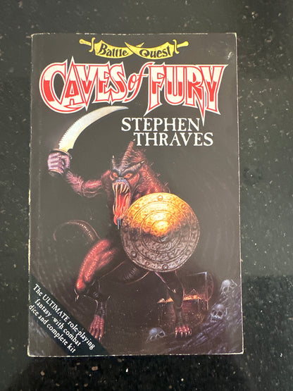 Caves of Fury (Battle Quest Adventure Game Books) a