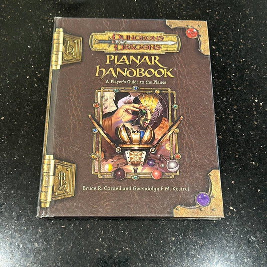 DUNGEONS & DRAGONS - PLANAR HANDBOOK - LAMINATED - 179200000LAM - RPG RELIQUARY