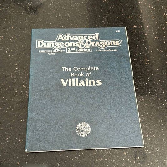 DUNGEONS & DRAGONS - THE COMPLETE BOOK OF VILLAINS DMGR6 - 2144 - RPG RELIQUARY