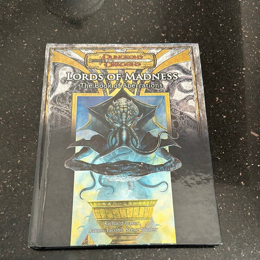 DUNGEONS & DRAGONS - LORDS OF MADNESS THE BOOK OF ABERRATIONS - 177410000 - RPG RELIQUARY