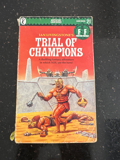 Fighting Fantasy 21 - Trial of Champions (Gamebook) - Tatty