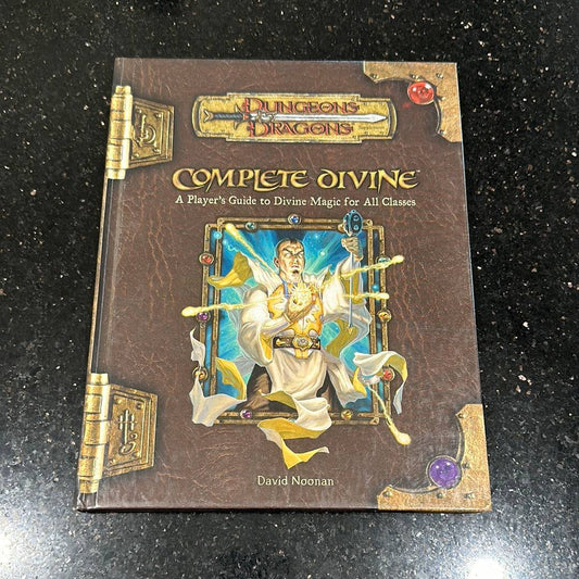 DUNGEONS & DRAGONS - COMPLETE DIVINE - 880360000 - RPG RELIQUARY