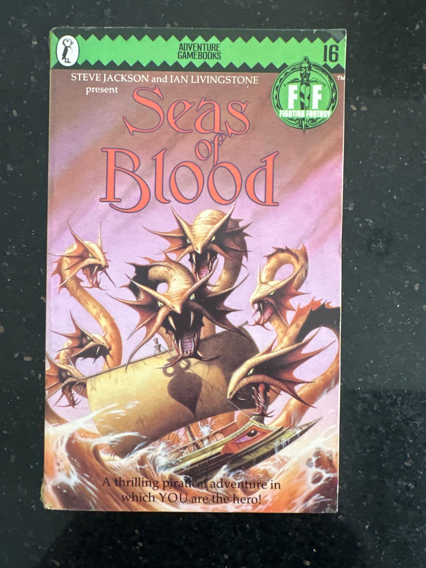 Fighting Fantasy 16 - Seas of Blood (Gamebook) a