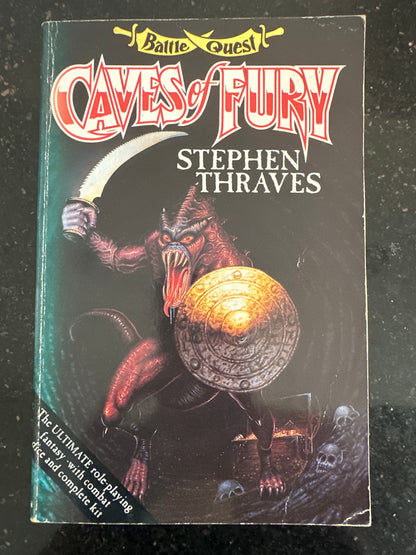 Caves of Fury (Battle Quest Adventure Game Books) b