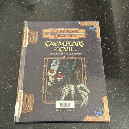 DUNGEONS & DRAGONS - EXEMPLARS OF EVIL - LAMINATED EX LIBRARY - 109287200 - LAM - RPG RELIQUARY