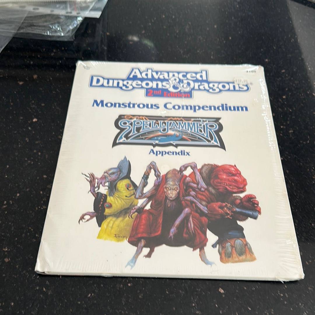 DUNGEONS & DRAGONS - MONSTROUS COMPENDIUM SPELLJAMMER APPENDIX - BNIS - 2109 - RPG RELIQUARY