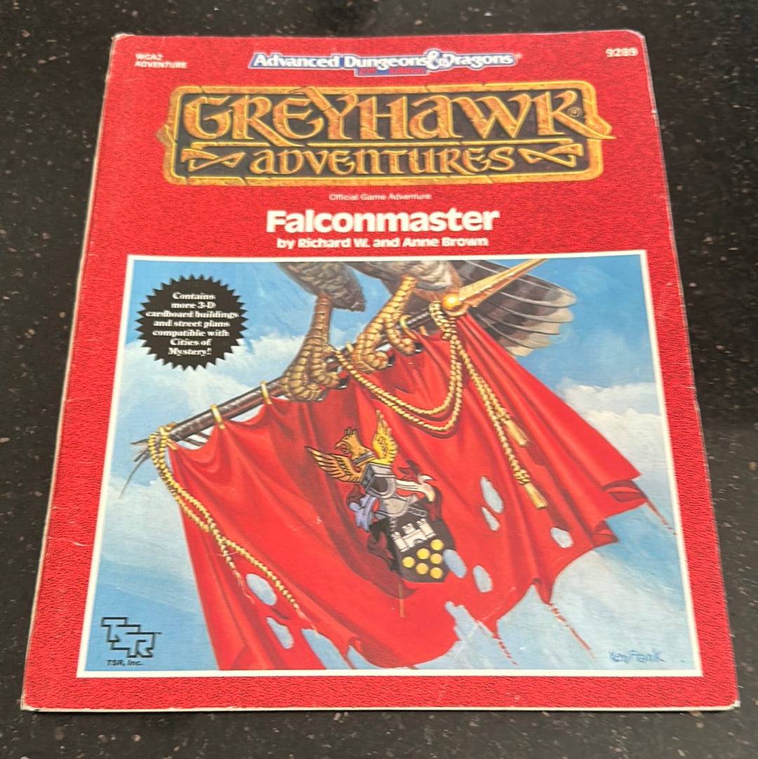 DUNGEONS & DRAGONS - GREYHAWK ADVENTURES FALCONMASTER - 9289 - WGA2 - RPG RELIQUARY