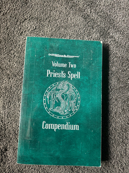 DUNGEONS & DRAGONS - PRIEST'S SPELL COMPENDIUM Vol 2 - 2165