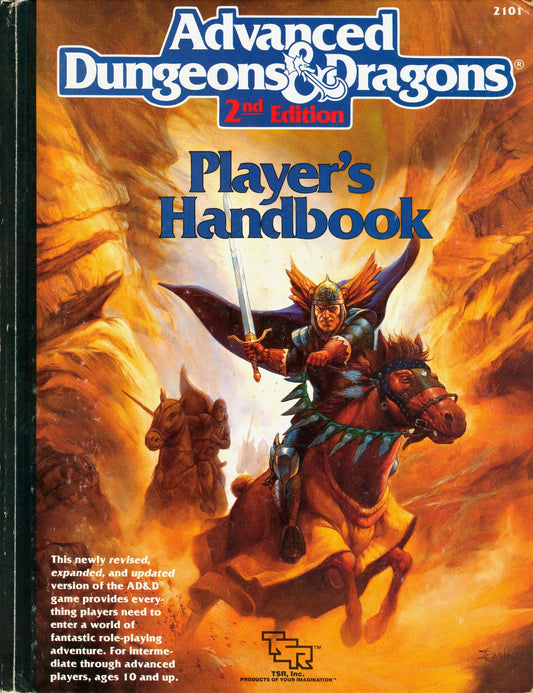 DUNGEONS & DRAGONS - PLAYERS HANDBOOK 2E - 2101