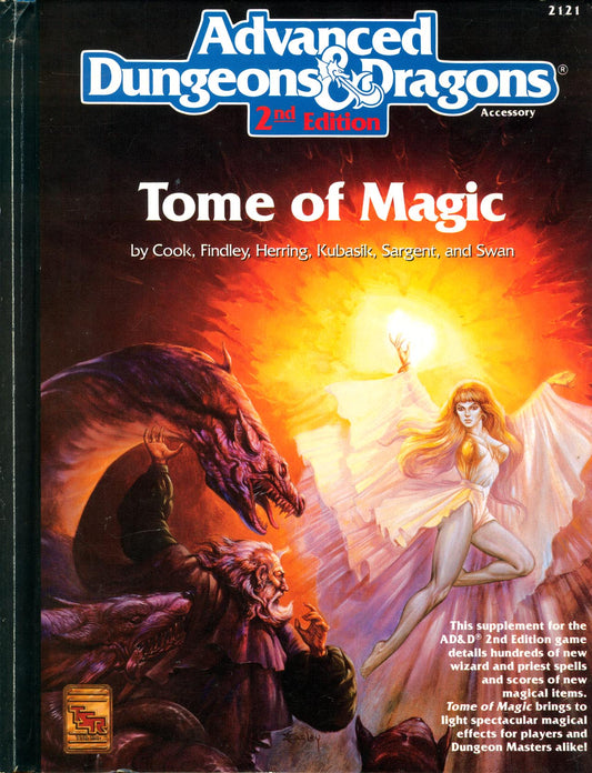DUNGEONS & DRAGONS - TOME OF MAGIC - 2121 - RPG RELIQUARY