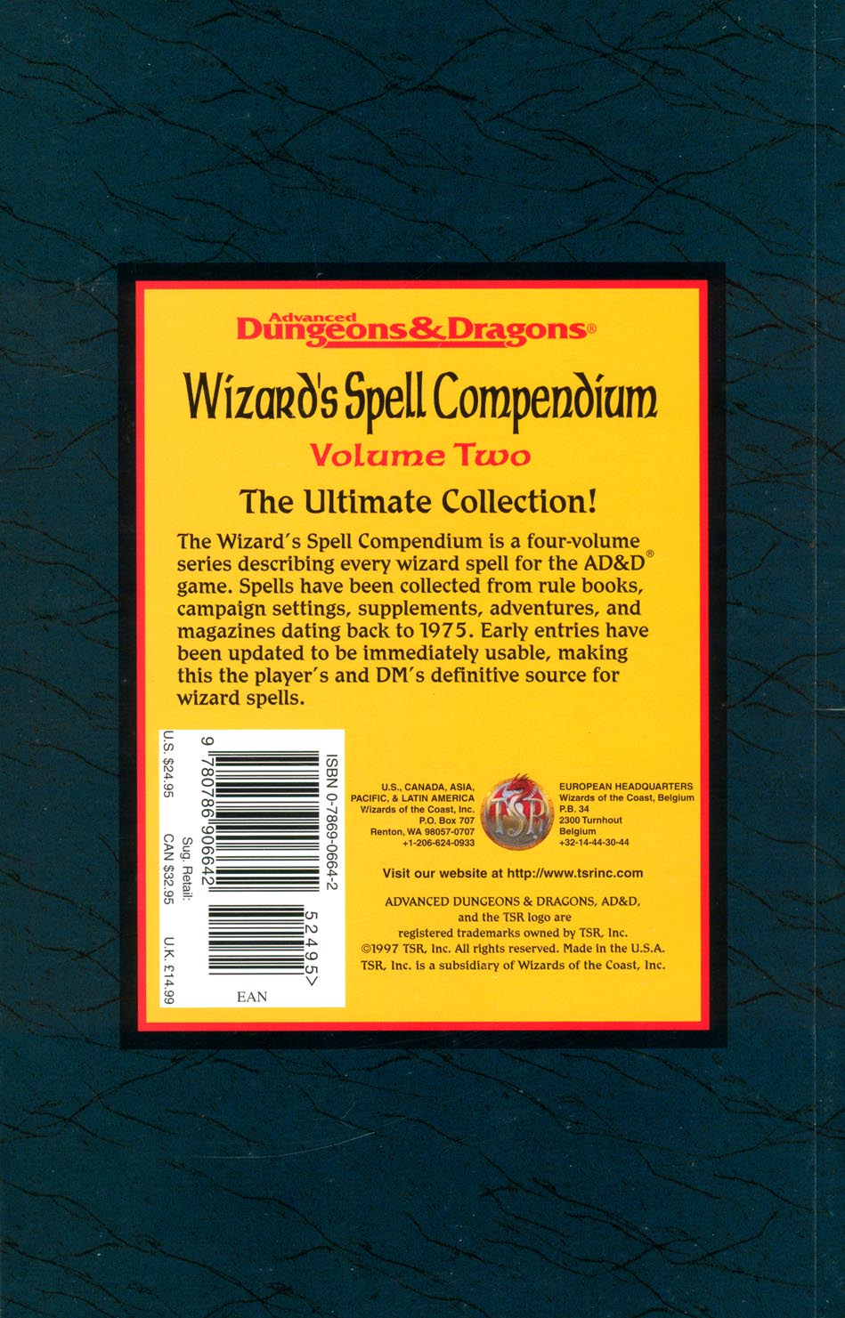 DUNGEONS & DRAGONS - PRIEST'S SPELL COMPENDIUM Vol 2 - 2165 - RPG RELIQUARY