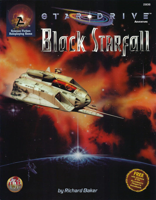 ALTERNITY - STAR DRIVE: BLACK STARFALL - 2806 - RPG RELIQUARY
