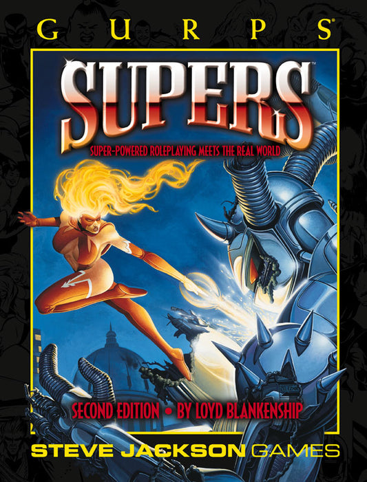 GURPS - SUPERS 2E - 6017 - RPG RELIQUARY
