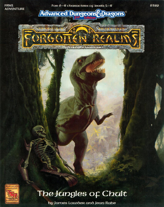 DUNGEONS & DRAGONS - FORGOTTEN REALMS: THE JUNGLES OF CHULT - 9389 - RPG RELIQUARY
